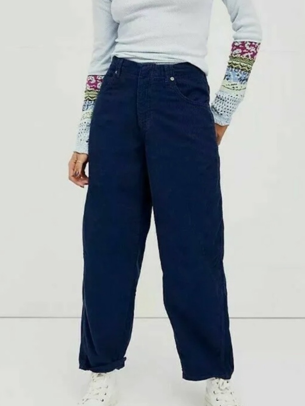 We The Free Wide-Leg Jeans in Dark Navy
